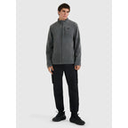 Men's Regular Fit Fleece Jacket with Stand-Up Collar 4F 4FRMM00TFLEM435-23M