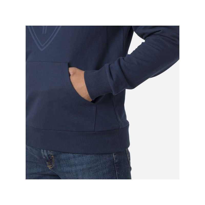 Rossignol LOGO SWEAT HOOD FL navy blue Rossignol