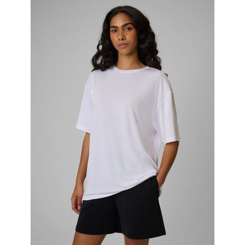 Women's loose plain T-shirt 4F 4FRSS26TTSHF4262-10S 4f