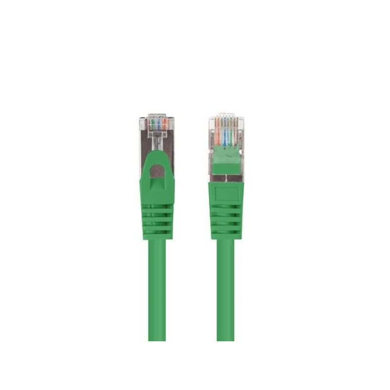 PATCHCORD CAT.6 FTP 0.5M GREEN FLUKE PASSED LANBERG 10-PACK Kable, gniazda i wtyki/Patchcable Your Sports Performance
