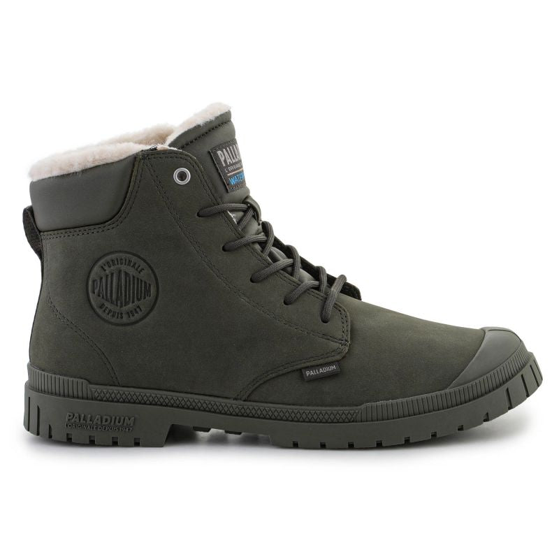 Palladium SP20 Cuff Leather Waterproof WL U 79067-325-M Olive Night shoes Footwear/Lifestyle/Palladium Your Sports Performance