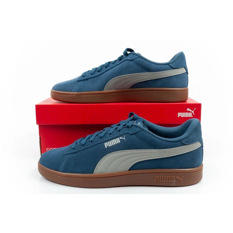 Puma men's sports shoes sneakers Smash 3.0 leather classic fashionable blue To be categorized Your Sports Performance