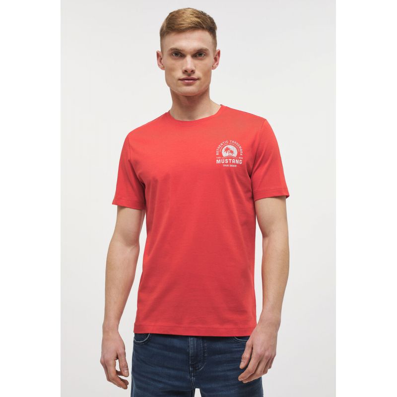 Mustang Alex C Print M T-shirt 1012515 7121 Clothing/Lifestyle/T-shirts/Mustang Your Sports Performance