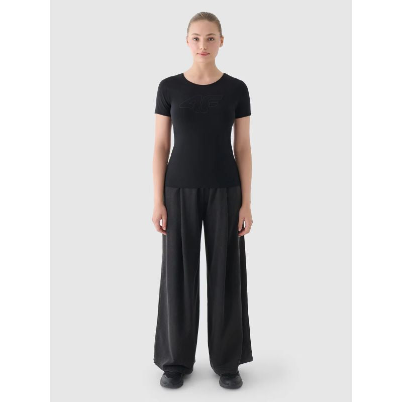 Slim T-shirt with print for women 4F 4FWMM00TTSHF1846-20S *Kategoria tymczasowa Your Sports Performance