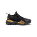 Cat Caterpillar Raider Sport Men's Suede Sneakers Black/Yellow (P724513) In preparation Your Sports Performance