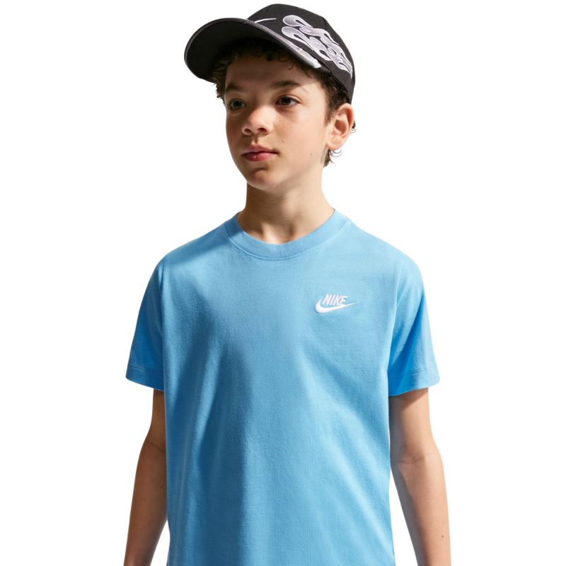 Nike Sportswear Kids' T-Shirt Light Blue FZ5177 497