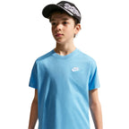 Nike Sportswear Kids' T-Shirt Light Blue FZ5177 497