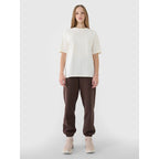 Women's oversize plain T-shirt 4F 4FRSS25TTSHF2694-11S *Kategoria tymczasowa Your Sports Performance