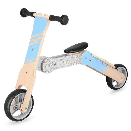 Balance bike and children's scooter 2in1 Spokey WOO-RIDE MULTI 940906 blue Accessories/Bicycle/Rowery Your Sports Performance