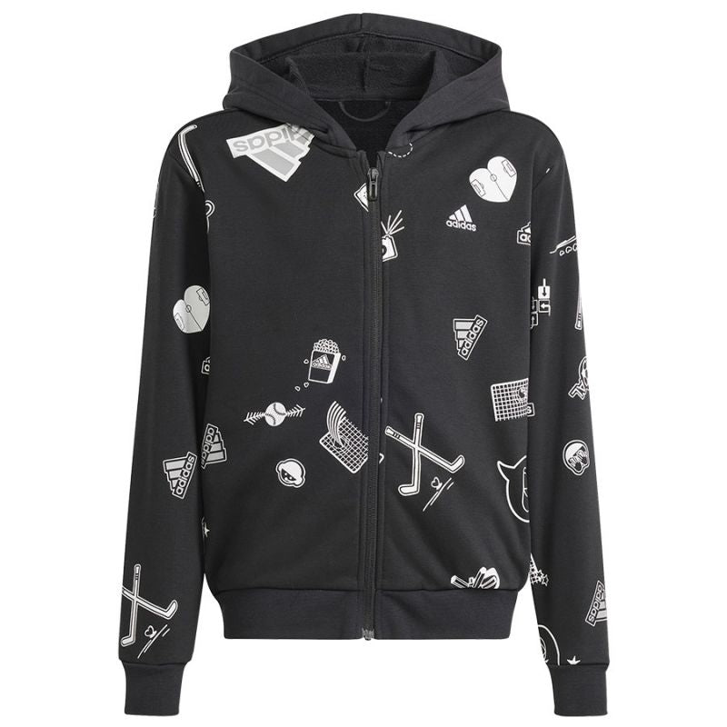 Adidas Bluv Full-Zip Hoodie Jr IN3300 Clothing/Lifestyle Adidas
