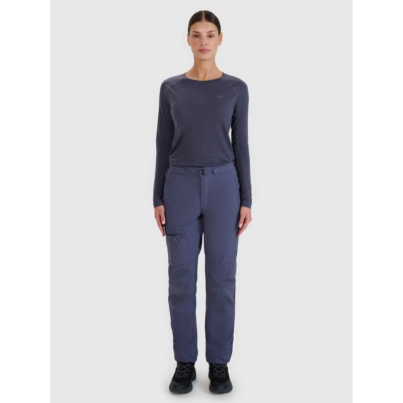 Women's quick-drying trekking trousers 4F 4FWSS25TFTRF0797-22S *Kategoria tymczasowa Your Sports Performance