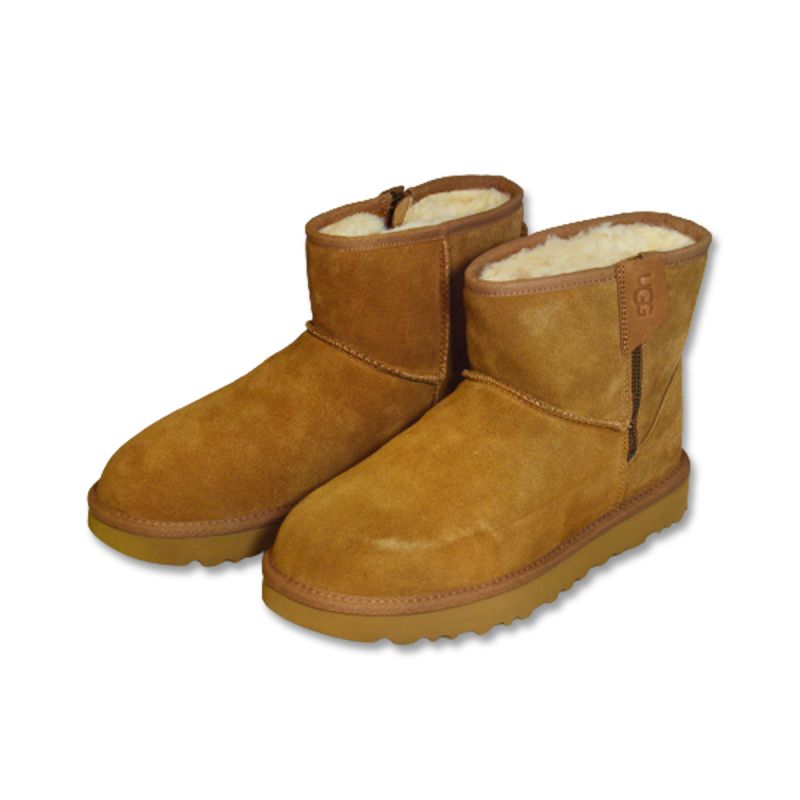 UGG W Classic Mini Bailey Zip Women's Snow Boots - 1151230-CHE UGG