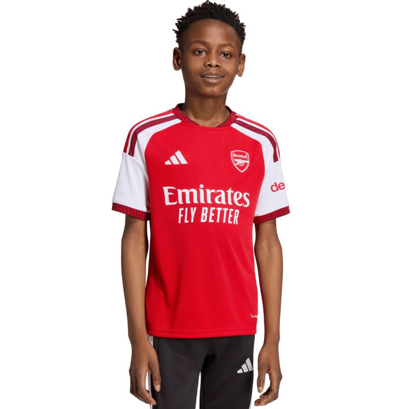 adidas Arsenal FC 26/27 Home Jersey Kids' Shirt, Red KB9947