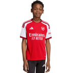 adidas Arsenal FC 26/27 Home Jersey Kids' Shirt, Red KB9947