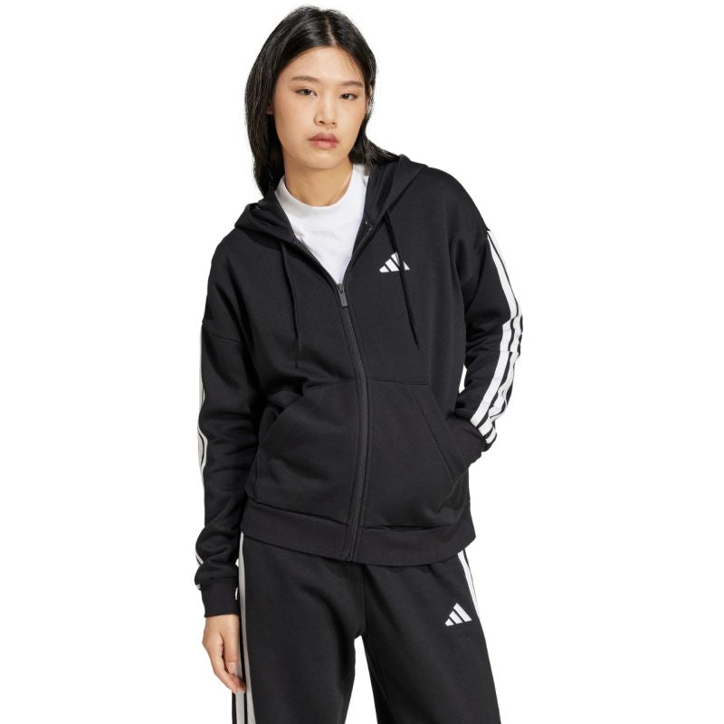 adidas Essentials 3 Stripes Full Zipp Hoodie W JE1283 Clothing/Lifestyle/adidas Adidas