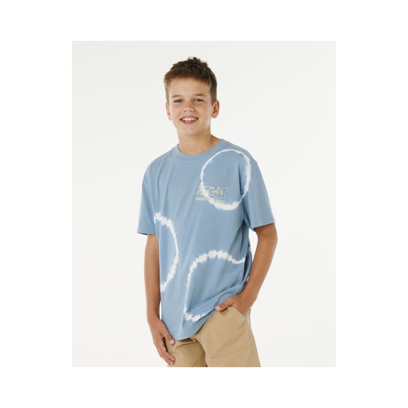 RIP CURL Pacific Rinse Fin Tee-Boy Blue