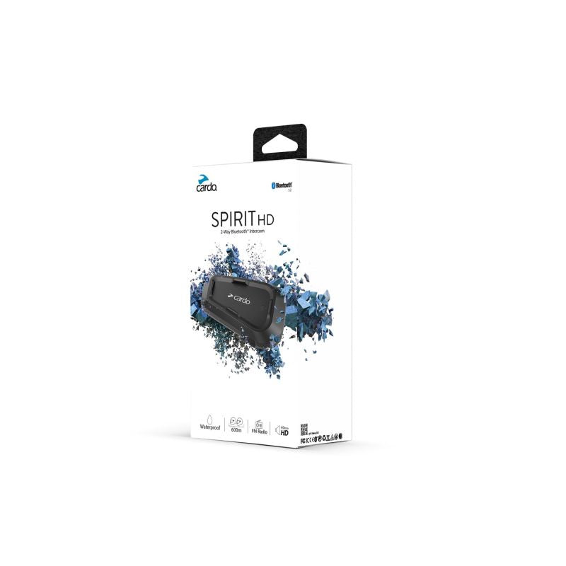 CARDO SPIRIT HD SINGLE Motorcycle Intercom In preparation Your Sports Performance