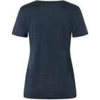Women’s SUPER.NATURAL W Palm Island Bio J Tee navy blue