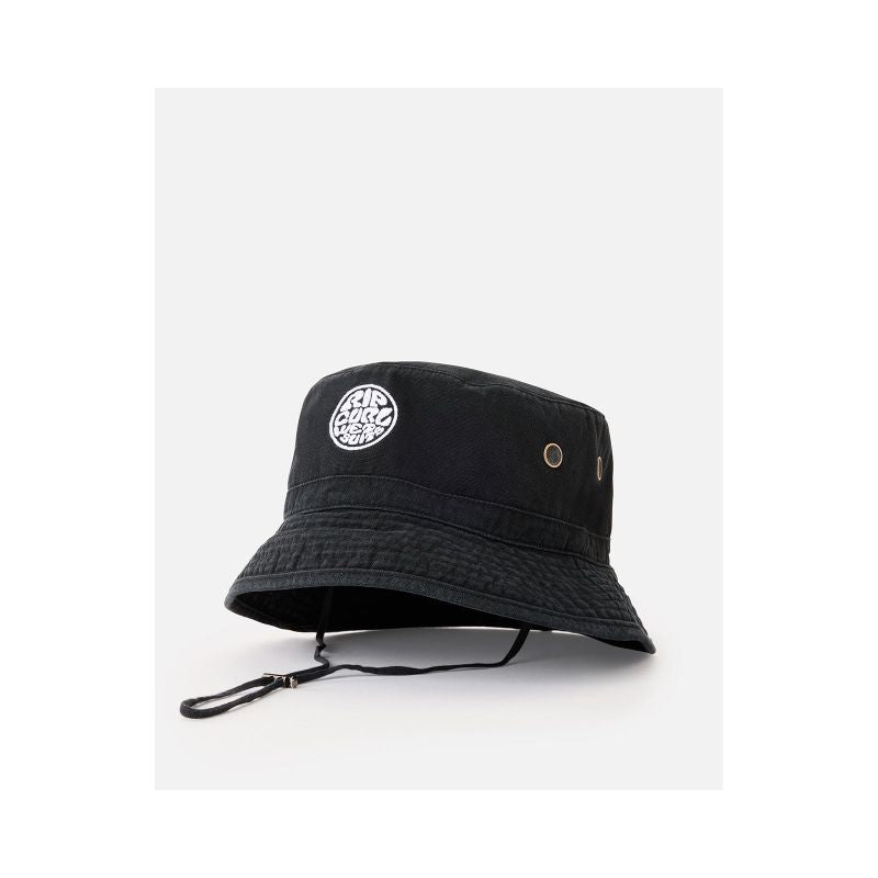 RIP CURL Wetty Icon Bucket Hat Black