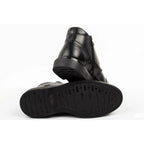 Lee Cooper men's shoes elegant leather black insulated ankle boots