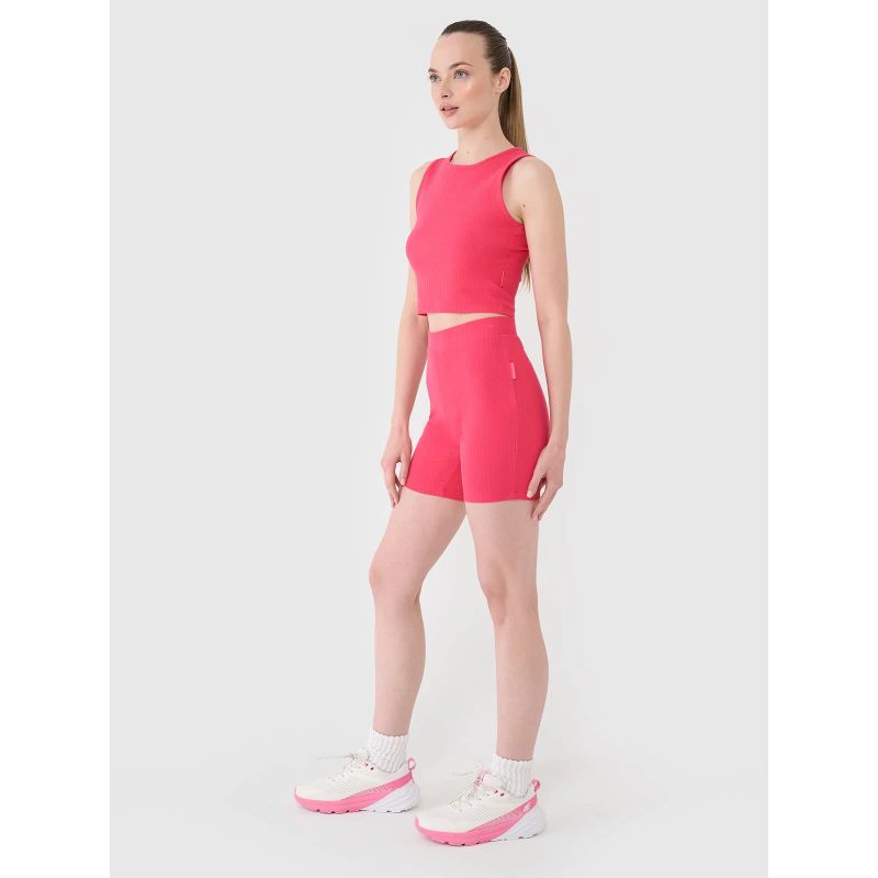 Women's short knit leggings 4F 4FRSS25TSTIF016-54S *Kategoria tymczasowa Your Sports Performance