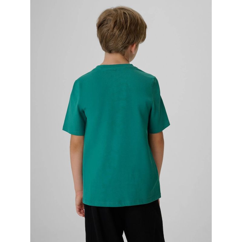 Boy's regular printed T-shirt 4F 4FJKAW26TTSHM4456-46S