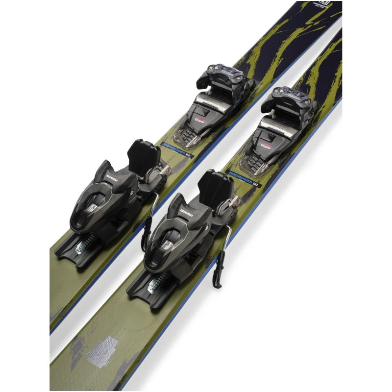 K2 MINDBENDER 90 C Men’s Skis – M3 11 Compact Quikclik 100 mm black – anthracite SET