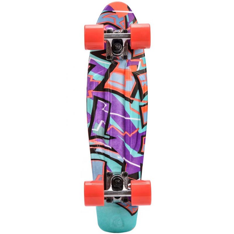 Meteor Multicolor Graffiti 22604 skateboard Accessories/Skating Your Sports Performance