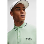 Boss Paddy Pro Open Green Men's Regular Fit Polo Shirt (50469102-388) Boss