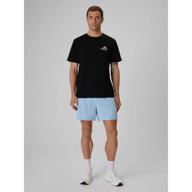 Men's regular printed T-shirt 4F 4FRSS26TTSHM4299-20S