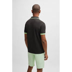 BOSS Paddy 1 Charcoal Regular Fit Men's Polo Shirt Black (50512995-016) Boss