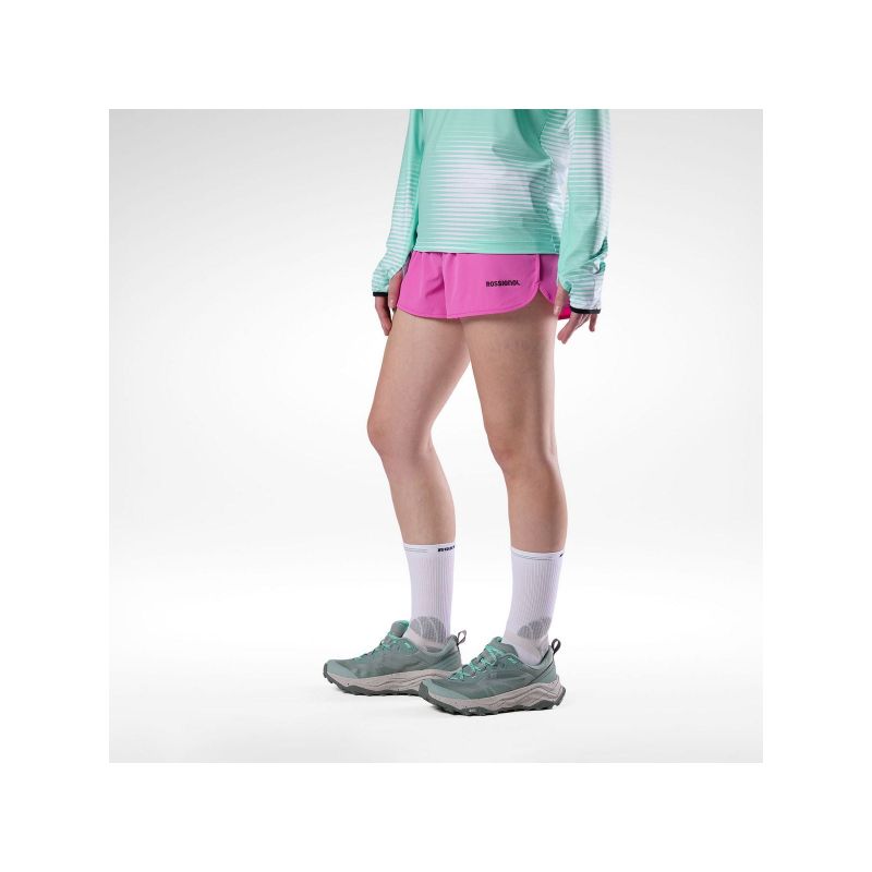 ROSSIGNOL W Sidelhorn Short 3' women's shorts pink