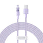 Baseus Gem 2.4A 2m Cable (Purple) In preparation Your Sports Performance