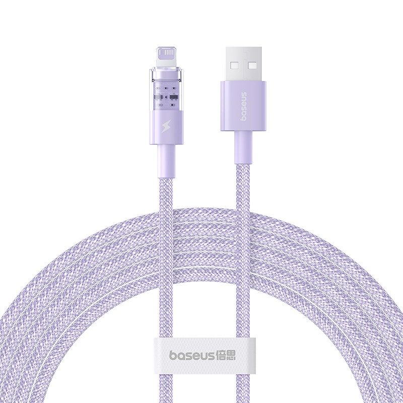 Baseus Gem 2.4A 2m Cable (Purple) In preparation Your Sports Performance