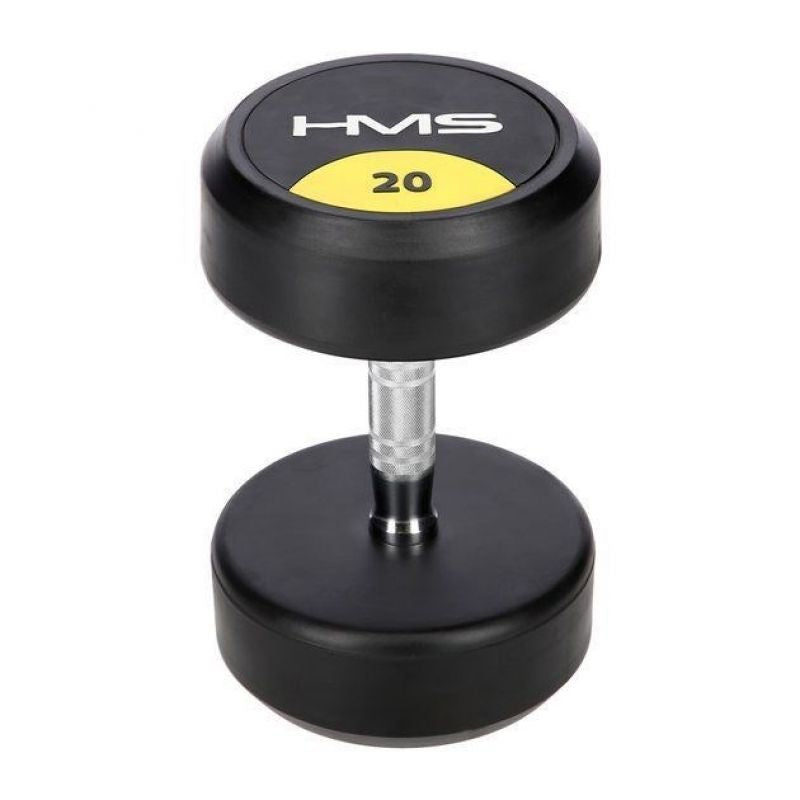 Rubber-coated dumbbell 20kg HMS HG PRO 20 In preparation Your Sports Performance