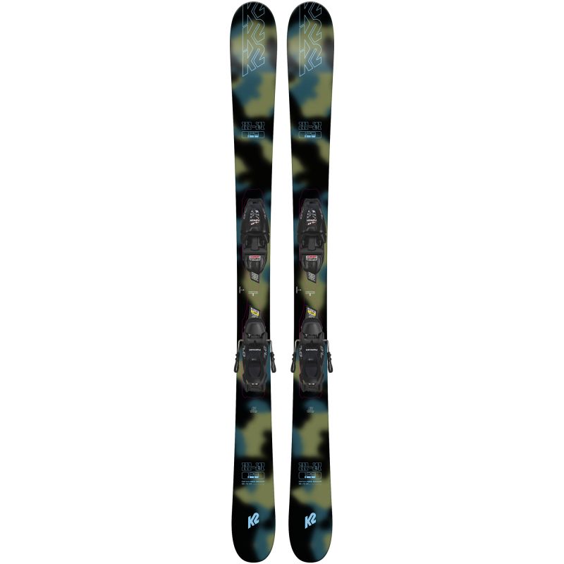 K2 HI-FI Junior Skis – FDT 4.5 SET – S PLATE