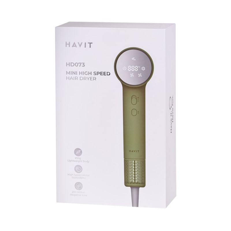 Havit HD073-EU Hair Dryer (Green) AGD - Produkty/Suszarki do włosów Your Sports Performance