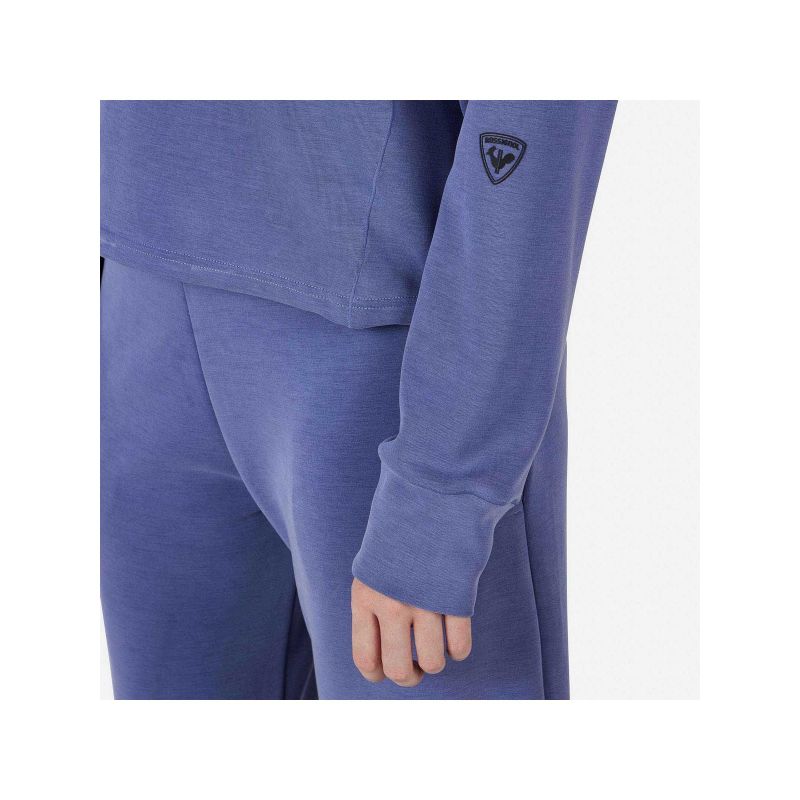 ROSSIGNOL W CHAVANETTE HZ SCUBA FLEECE women's sweatshirt blue