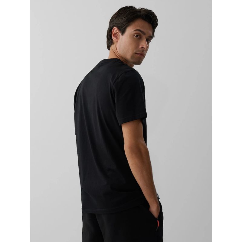 Men's regular printed T-shirt 4F 4FRAW26TTSHM4447-20S