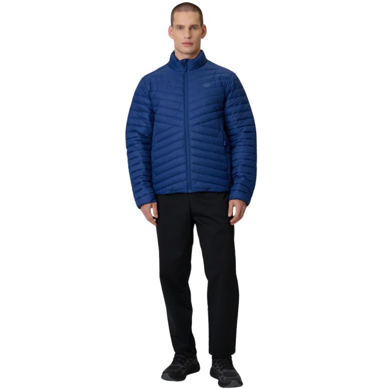 Men's jacket 4F M0853 navy blue 4FWSS26TDJAM0853 31S