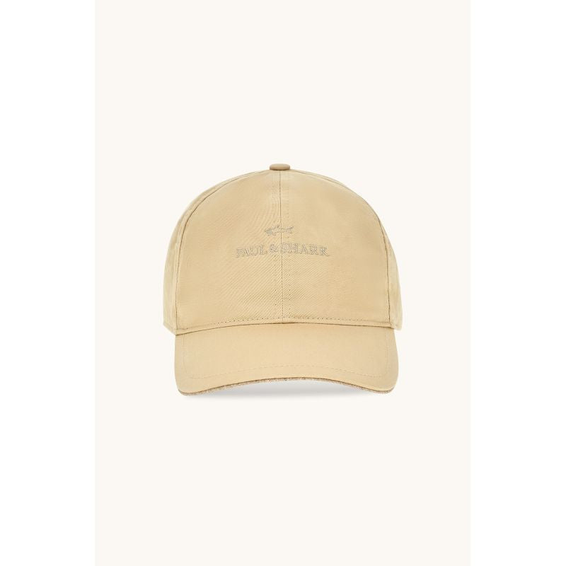 Paul&Shark men's beige baseball cap 25417119-629 - lightweight, adjustable