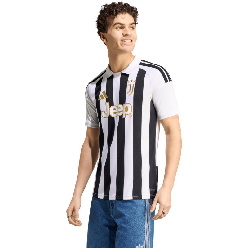 adidas Juventus 26/27 men's jersey white and black KC2285