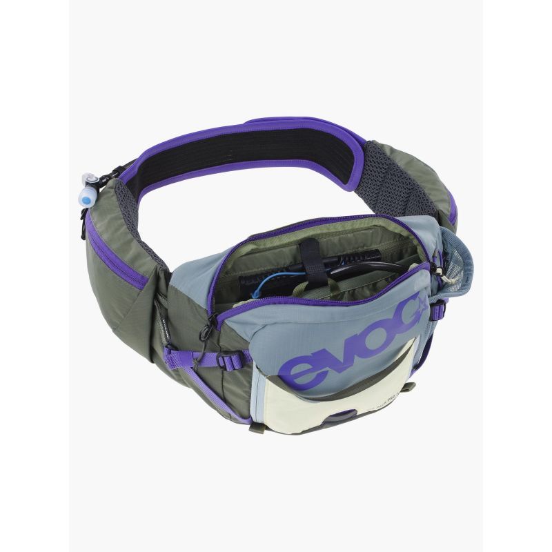 EVOC Hip Pack Pro 3 steel/violet/dark olive