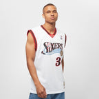 Mitchell &amp; Ness NBA Swingman Home Jersey 76ERS 00 Allen Iverson M SMJYGS18200-P76WHIT00AIV Clothing/Lifestyle/T-shirts/Mitchell & Ness Your Sports Performance