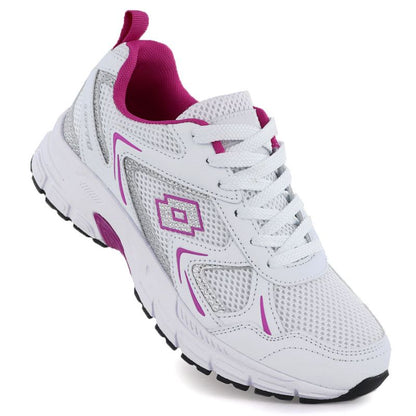 Lotto KITAURA women's white pink sneakers sports shoes Lotto