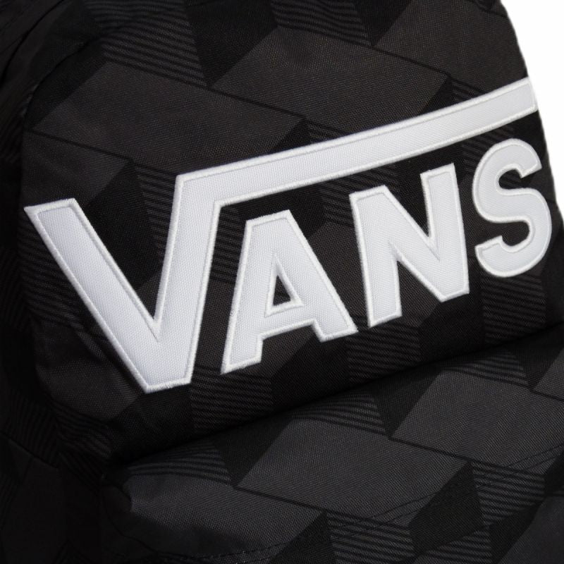 Vans Old Skool Drop V 22 L Black/Asphalt Urban School Backpack - VN000H4ZKOU1 Akcesoria i sprzęt koszykarski/Torby i plecaki Your Sports Performance