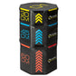 Set of three HMS Premium octagonal plyometric boxes PYOBS01 In preparation Your Sports Performance