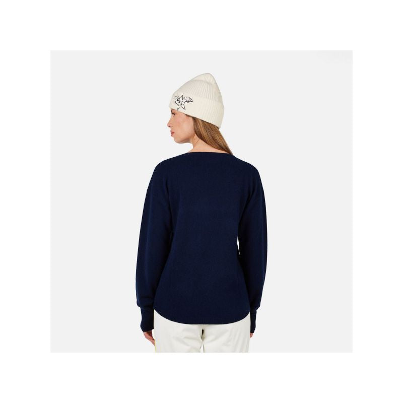 ROSSIGNOL W JCC SIGNAL RN women's sweater blue