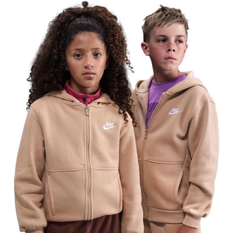 Nike Sportswear Club Fleece Beige Kids' Sweatshirt FD3004 200 To be categorized Your Sports Performance