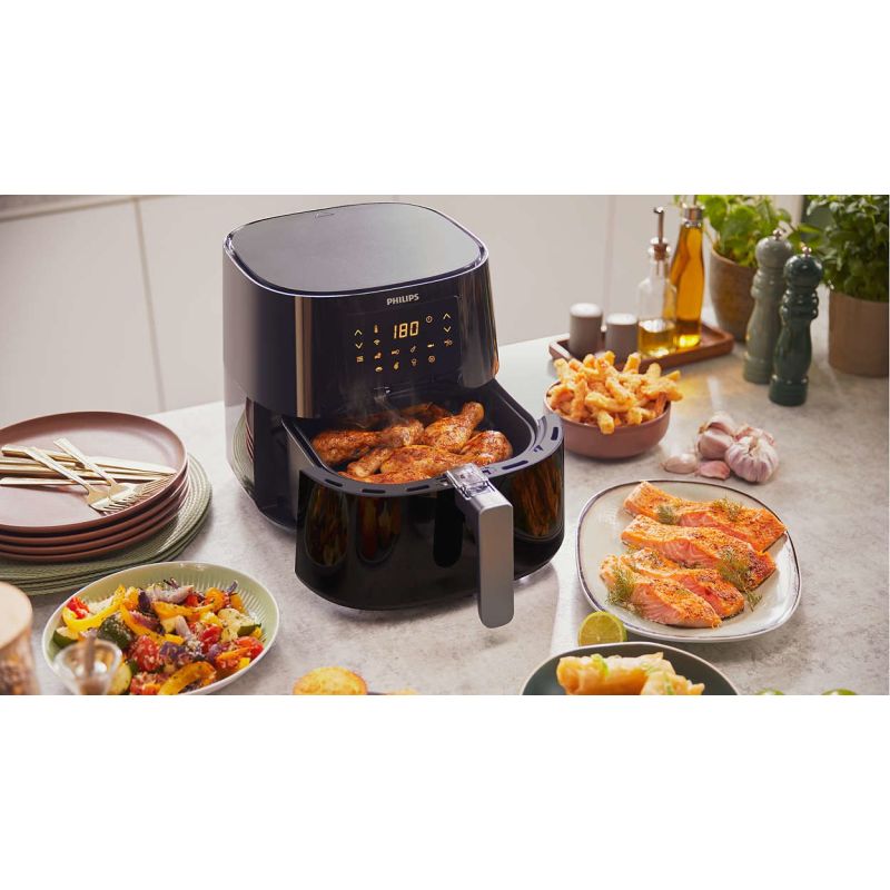 PHILIPS HD9280/70 Ovi XL Essential Connected low-fat fryer AGD - Produkty/Frytownice Your Sports Performance